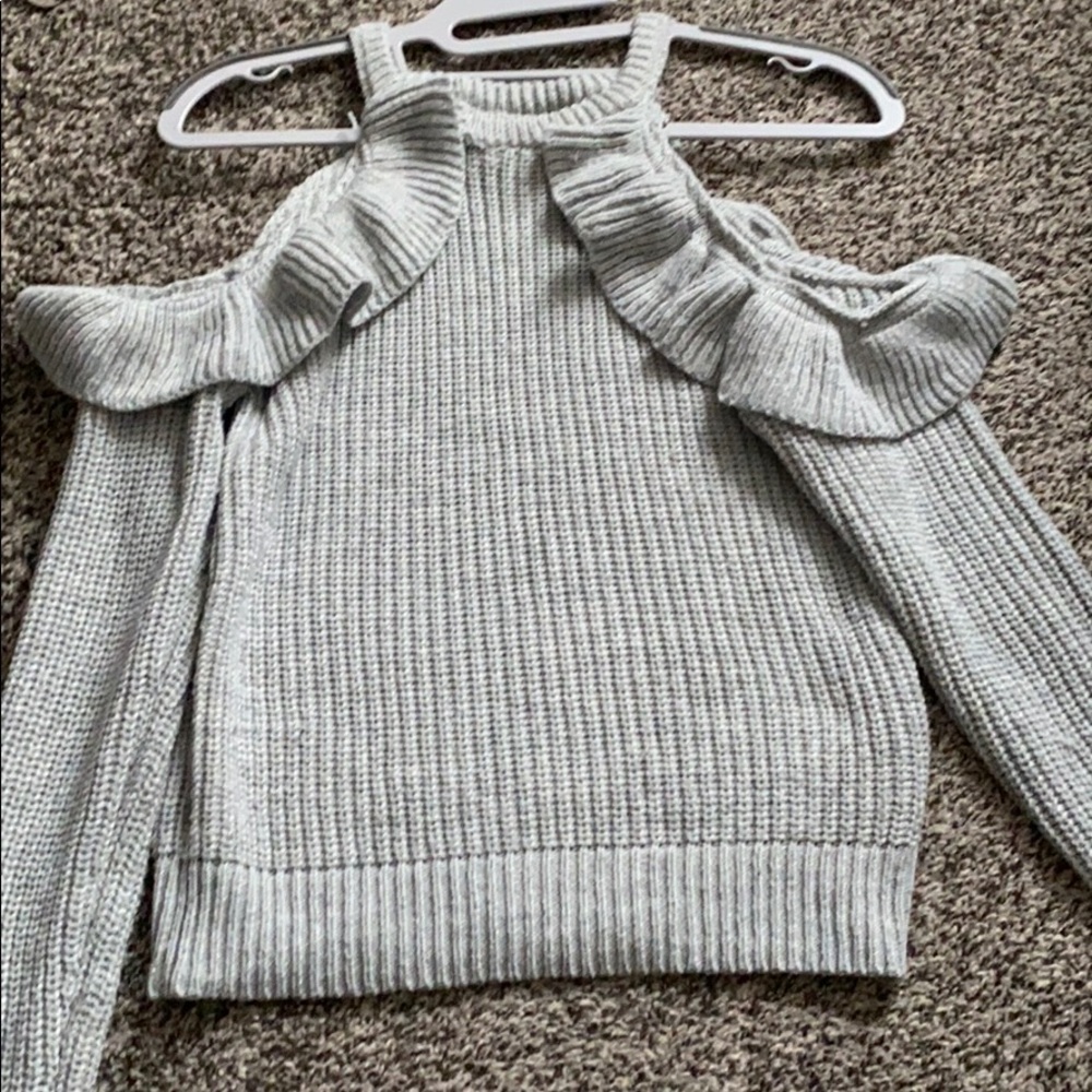 Off shoulder sweater